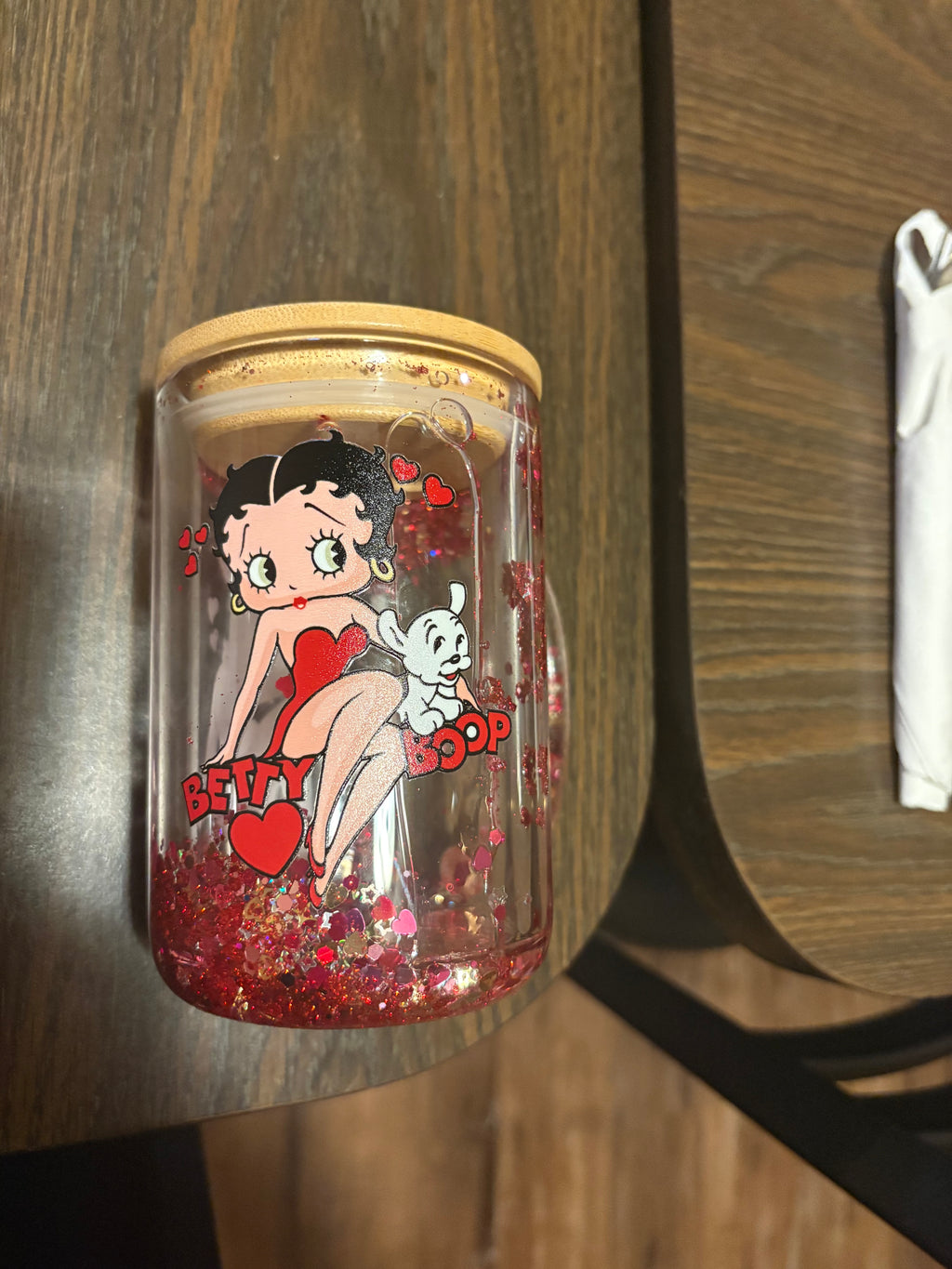 Snow globe tumbler mugs