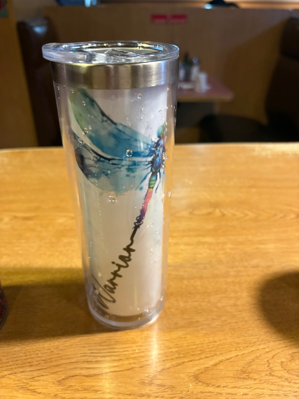 Snow globe tumbler mugs