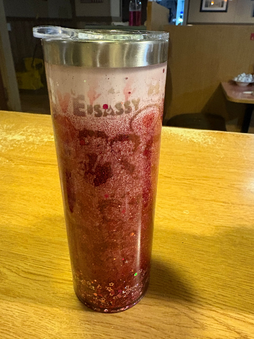 Snow globe tumbler mugs