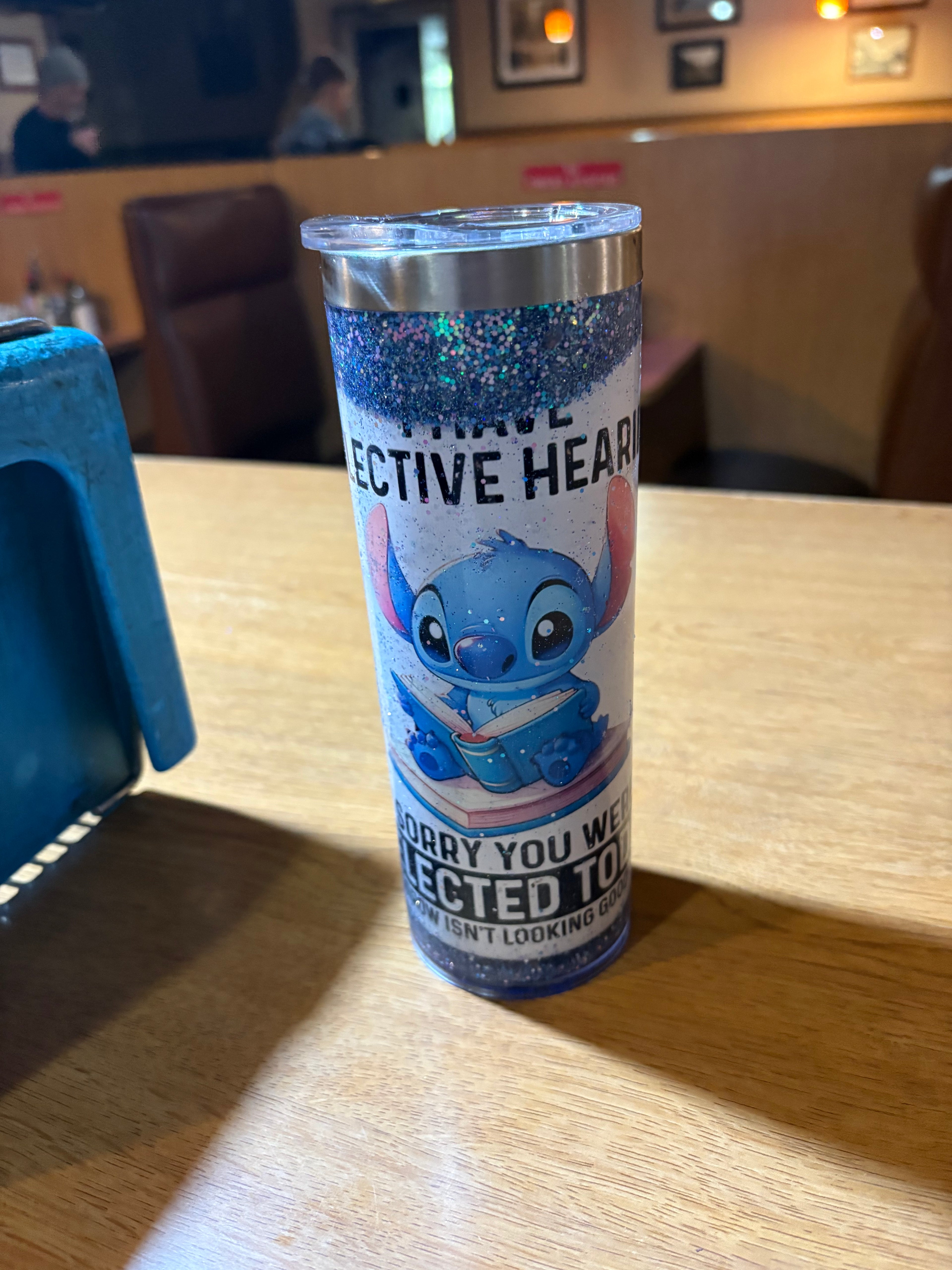 Snow globe tumbler mugs