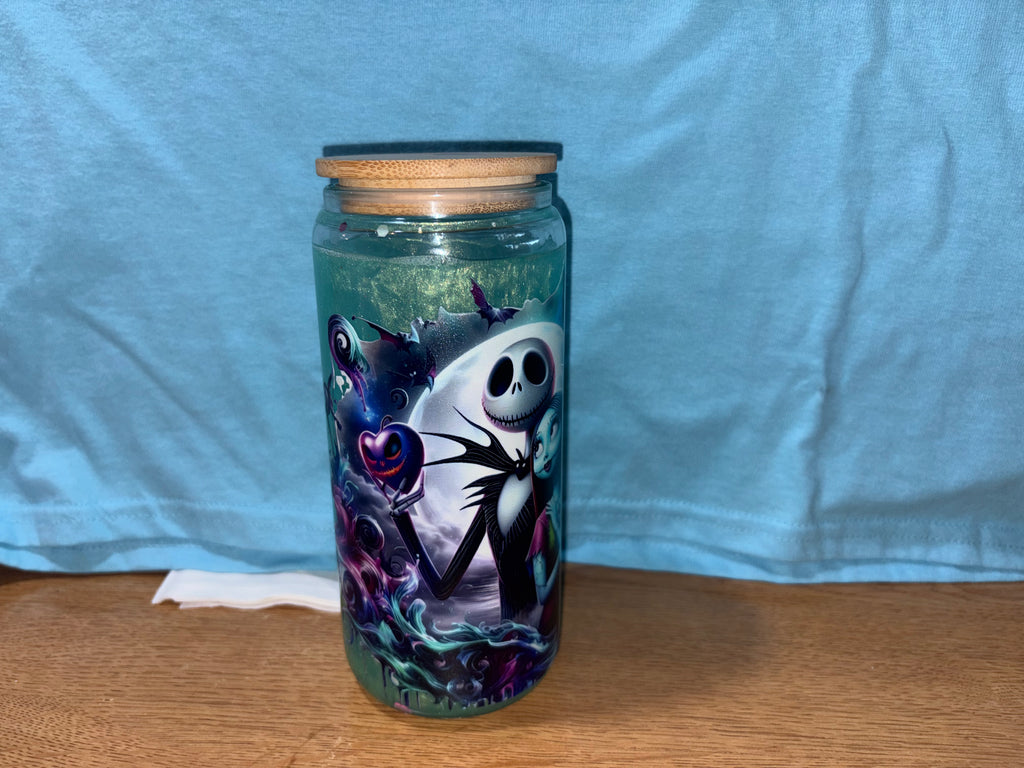 Snow globe tumbler mugs